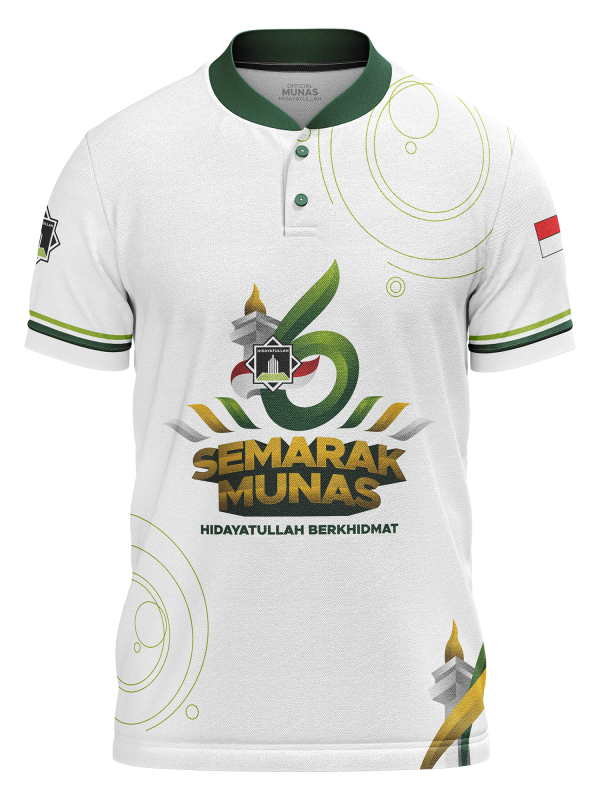 Kaos Polo Putih