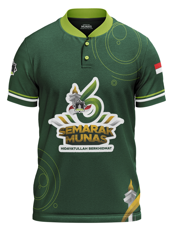 Kaos Polo Hijau