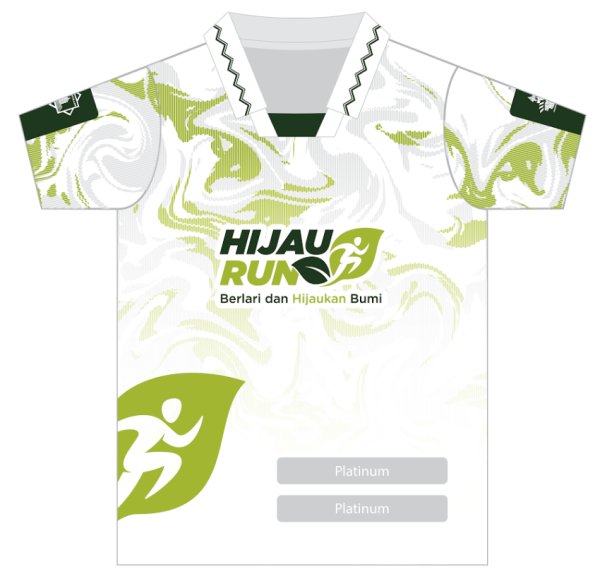 Jersey Hijau Run Anak